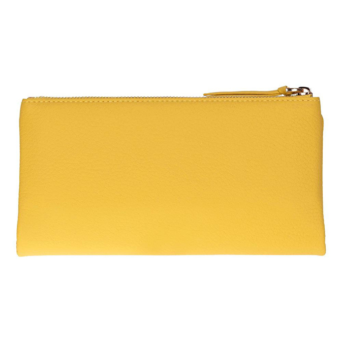 Bloominbag Élia Butter Yellow Large Deri Kadın Cüzdan & Clutch
