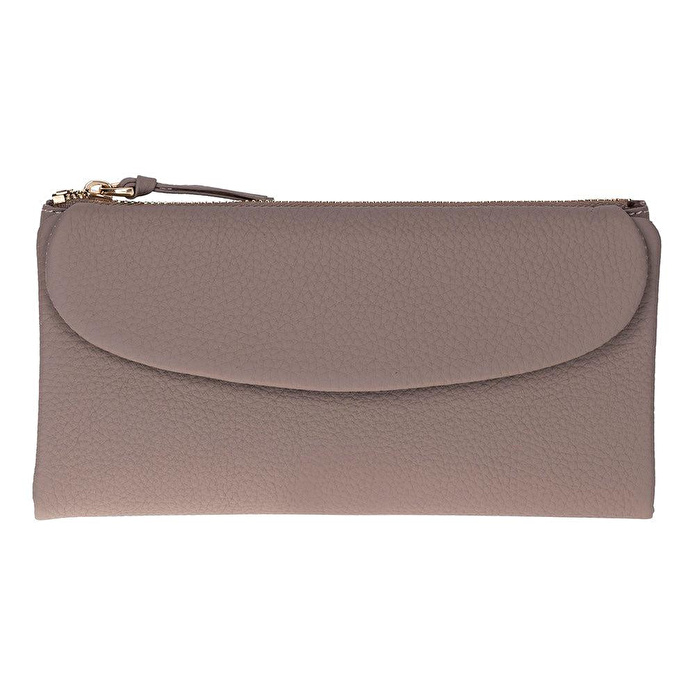 Bloominbag Élia Mink Taupe Large Deri Kadın Cüzdan & Clutch