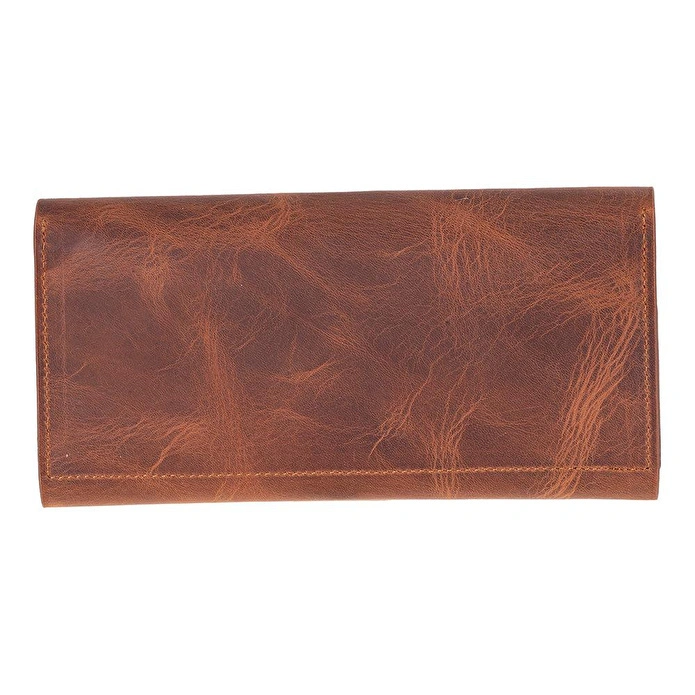 Bloominbag Aura Saddle Heritage Hakiki Deri Telefon Bölmeli Kadın Cüzdanı