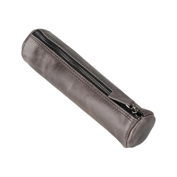 Bloominbag Essentia Stone Gray Hakiki Deri Kalemlik
