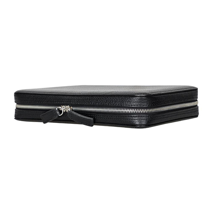 Bloominbag Arcadia Onyx Black Premium Deri Teknoloji Kablo & Aksesuar Düzenleyici