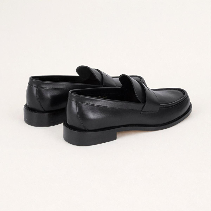 Bloominbag Aurelio Loafer Onyx Black Premium Hakiki Deri Erkek Loafer Ayakkabı - 41 Numara