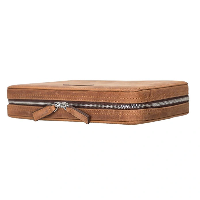Bloominbag Arcadia Saddle Heritage Premium Deri Teknoloji Kablo & Aksesuar Düzenleyici