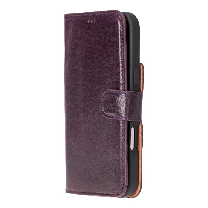 Bloominbag Aurel Magna Cerise Bloom Deri Iphone 16 Pro (6.3