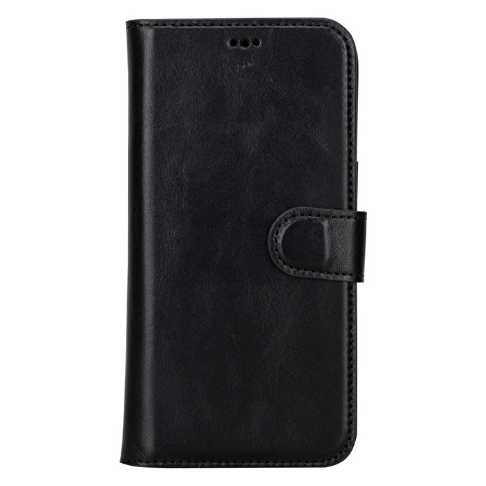 Bloominbag Aurel Magna Onyx Black Deri Iphone 16 Pro (6.3