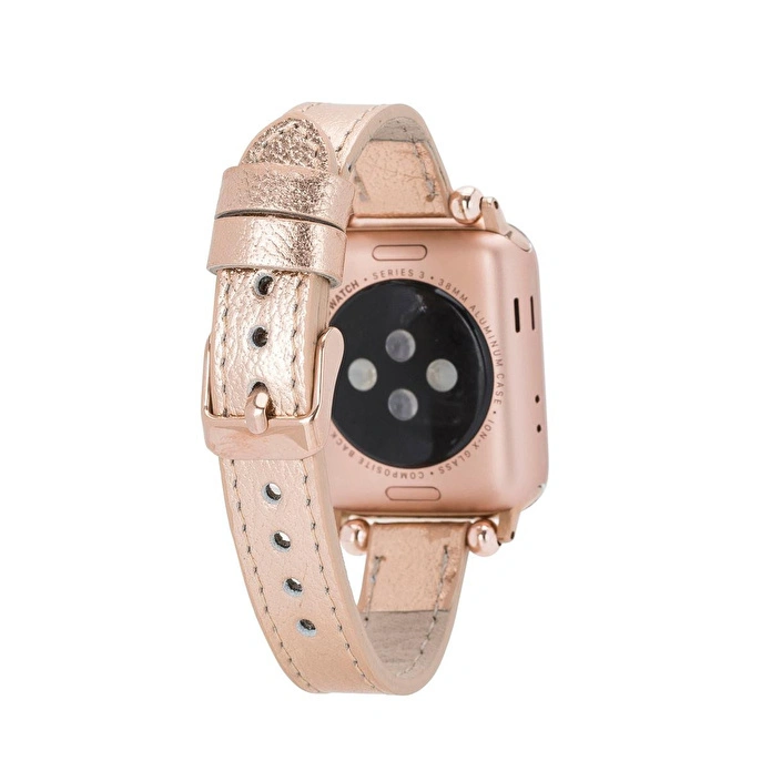 Bloominbag Bloomband Signature Golden Sand Leather Apple Watch Band - 44/45/46/49mm