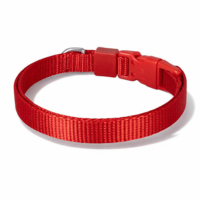 Bloominbag Swissplus Urban Paws Köpek Tasması – Crimson Red | Ayarlanabilir, Dayanıklı, Hafif-10mm