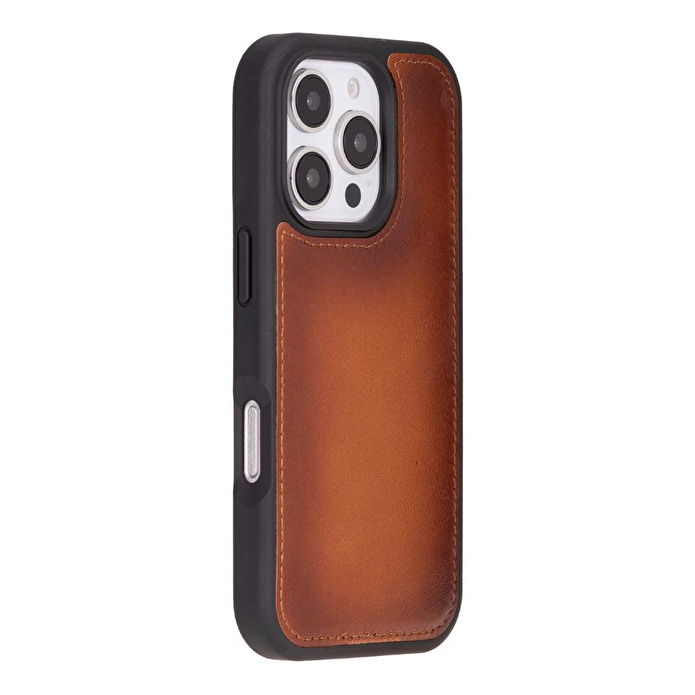Bloominbag Aurel Magna Golden Tan Deri Iphone 16 Pro (6.3