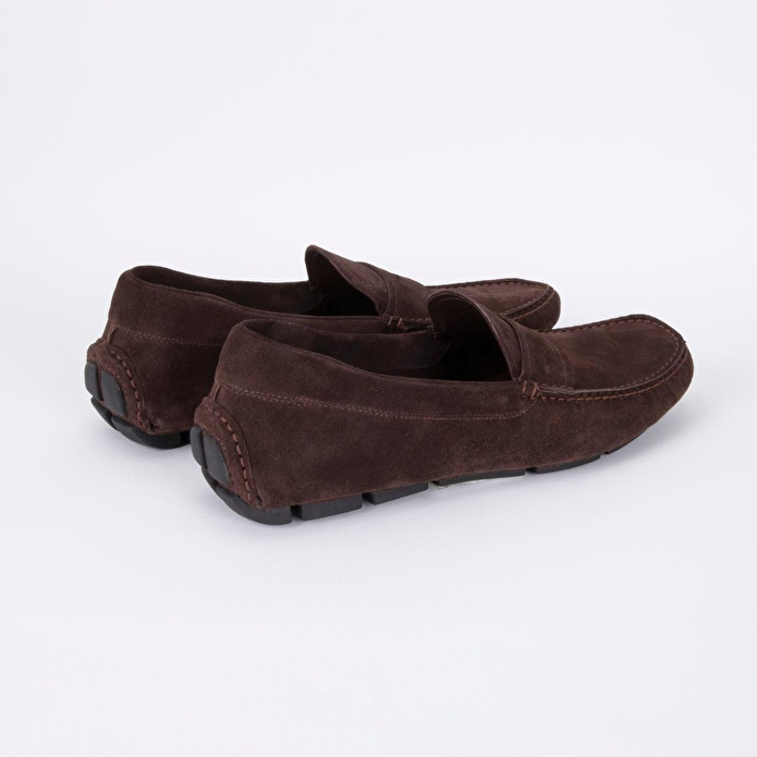 Bloominbag Cortina Loafer Brown Premium Hakiki Suede Erkek Loafer Ayakkabı- 42 Numara