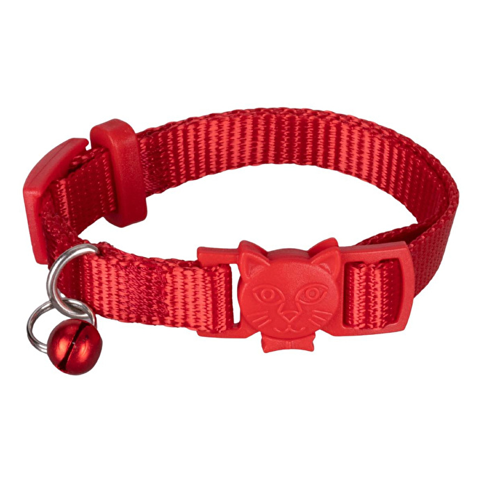Bloominbag Swissplus Urban Paws Köpek Tasması – Crimson Red | Ayarlanabilir, Dayanıklı, Hafif-15mm