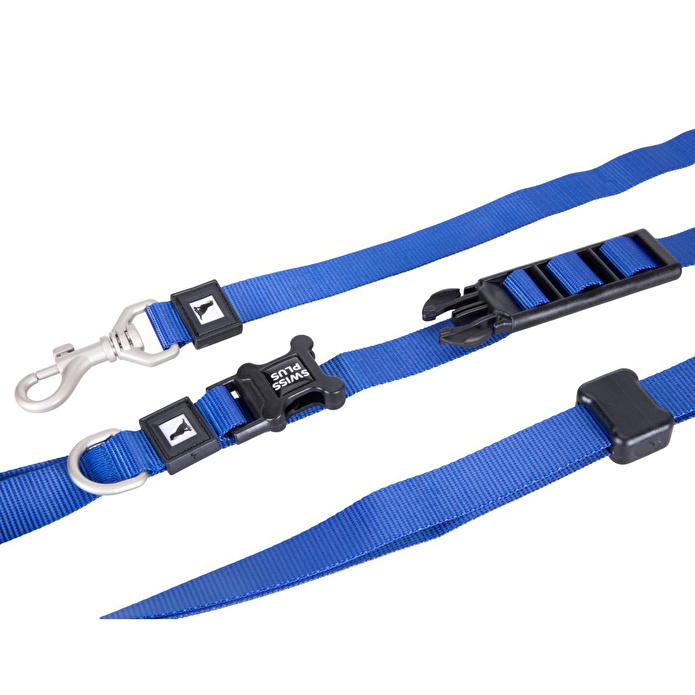 Bloominbag Swissplus Urban Paws Deep Ocena Blue Hands-free Ayarlanabilir Köpek Kordonu – 25mm