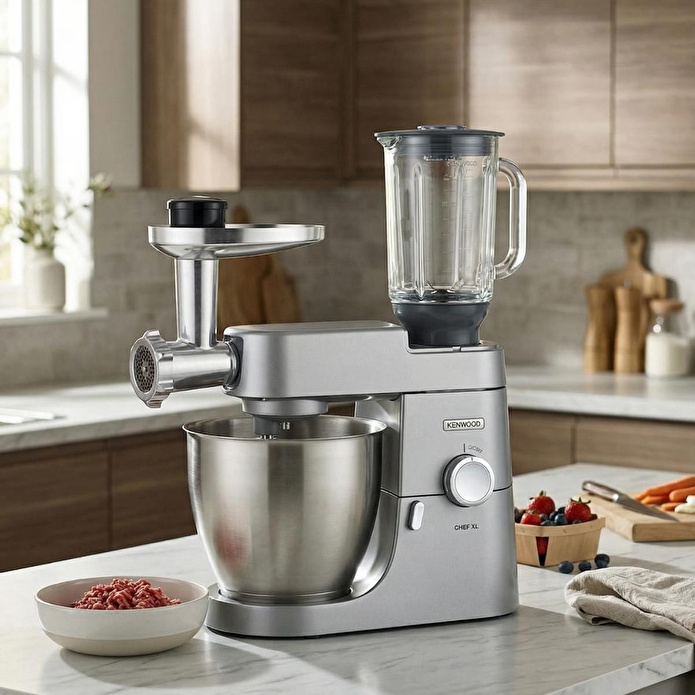 Kenwood Chef Xl 1200 Watt 6,7 Lt Mutfak Şefi, Silver kvl4170s