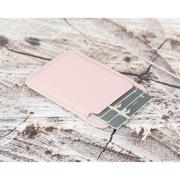 Bloominbag Snapé Dusty Rose Mıknatıslı Deri Telefon Kartlık