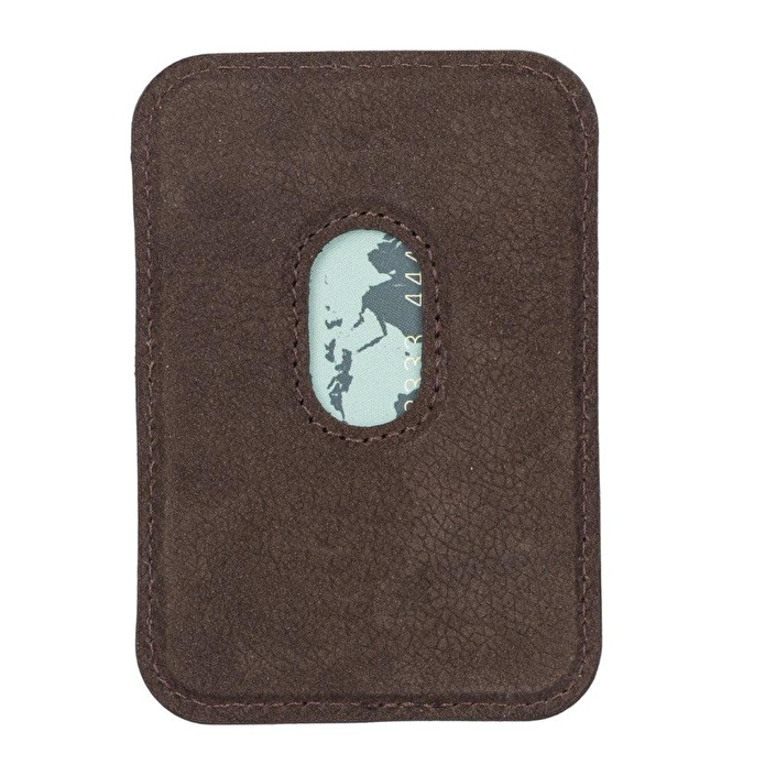 Bloominbag Snapé Saddle Heritage Mıknatıslı Deri Telefon Kartlık