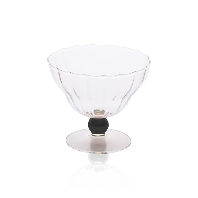 The Mia Cam Dondurmalık Ve Tatlı Sunum Kasesi Black 240 Ml