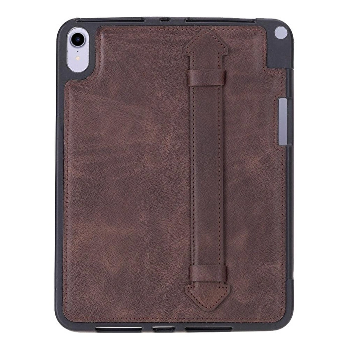 Bloominbag Porté Felix Dark Brown Ipad Mini 6 Hakiki Deri Kılıf - El Askılı