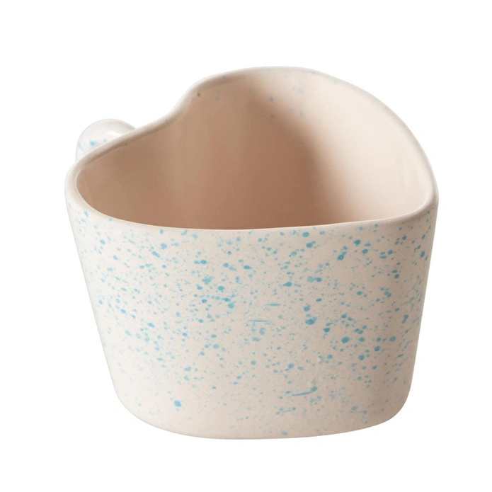 Mudo Home Handmade Kalp Kupa Turkuaz 145 Ml