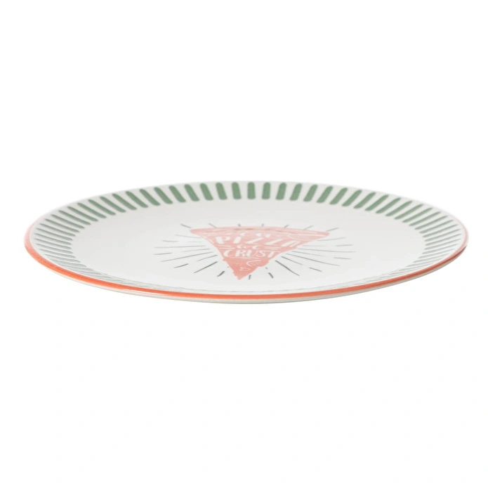 Mudo Home Agen Pi̇zza Tabaği 32cm - Yeşi̇l