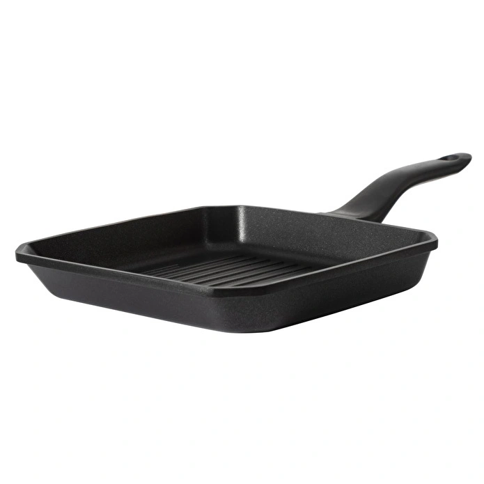 Mudo Home Granita Döküm Kare Grill Tava 26 Cm