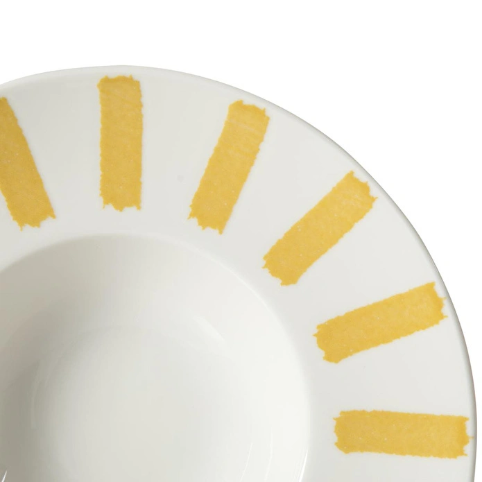 Mudo Home Padova Makarna Tabaği - Sari 29cm