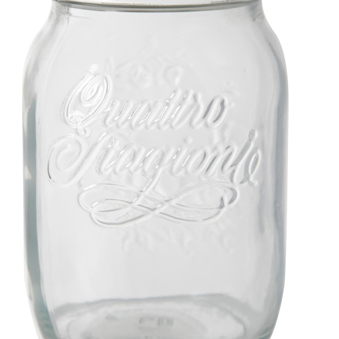 Mudo Home Metal Kapakli Cam Kavanoz 500 Ml
