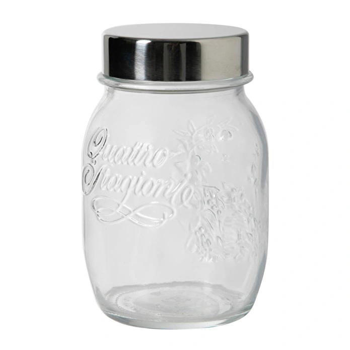Mudo Home Metal Kapakli Cam Kavanoz 500 Ml