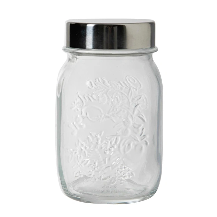 Mudo Home Metal Kapakli Cam Kavanoz 500 Ml