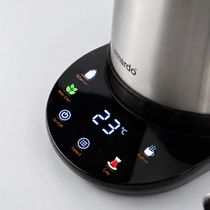 Bernardo Nova Dijital Çelik Çay Makinesi Inox