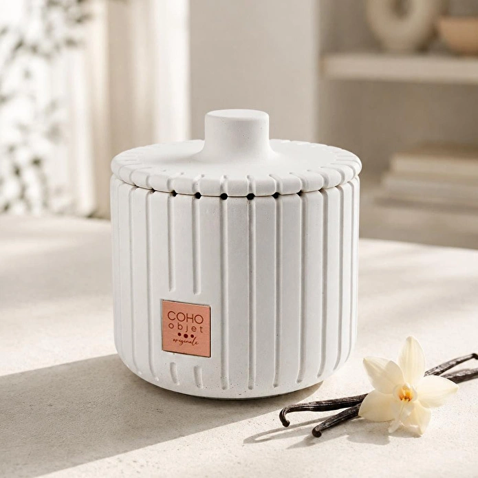 Coho Objet Coho Style Soft Vanilla El Dökümü Dekoratif Mum