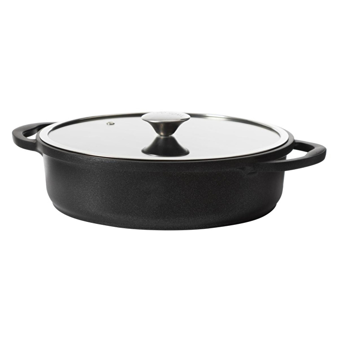 Mudo Home Granita Döküm Basik Tencere 26 Cm
