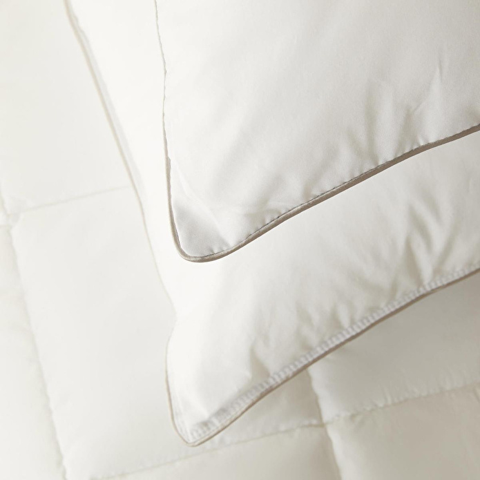 Ocean Home Textile 2'li Pamuklu Saten Biyeli 800 Gr Mikrojel Yastık Seti 50 X 70 Cm