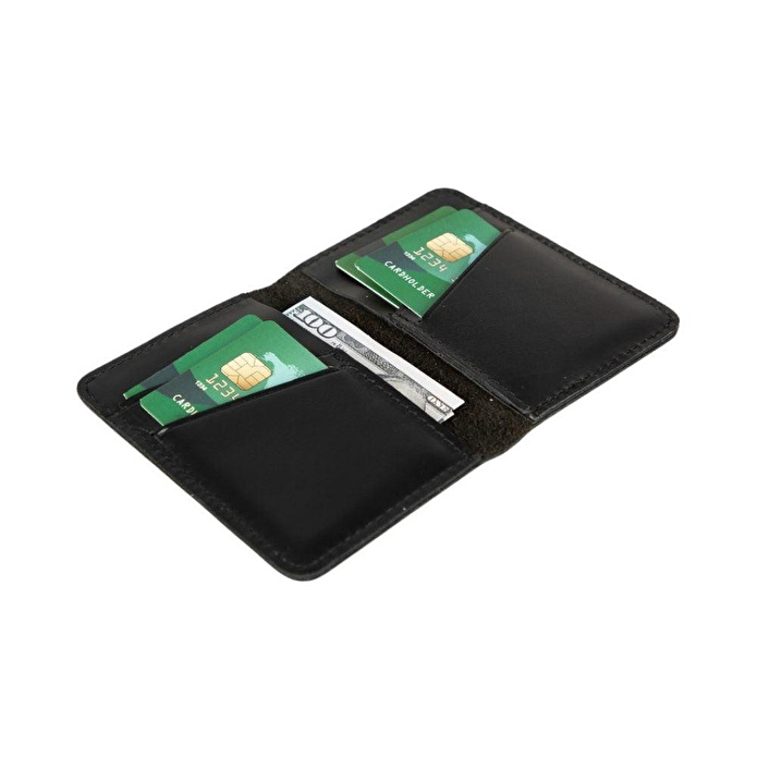 Bloominbag Heritage Core Noir Black Deri Erkek Cüzdanı