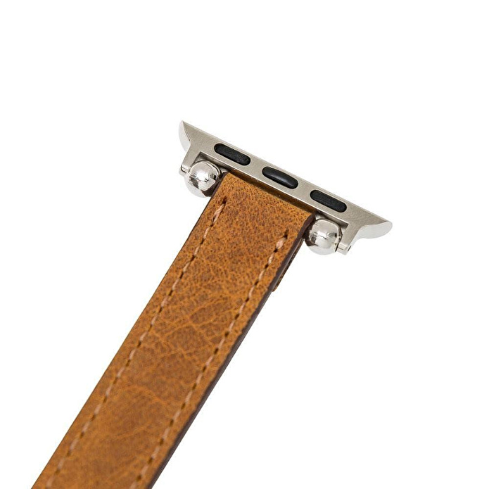 Bloominbag Avilla Mocca Clay Deri Apple Watch Band (44/45/46/49mm)