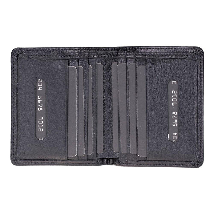 Bloominbag Heritage Noir Black Deri Erkek Cüzdanı