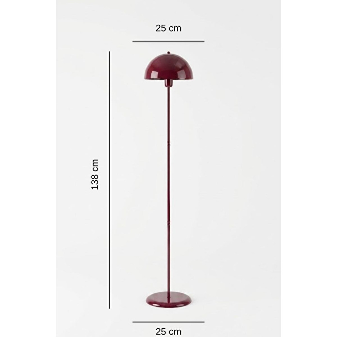Apliqa Erma Vişne Çürüğü Bordo Yer Lambası Pinterest Model Bohem Retro Köşe Renkli Lambader