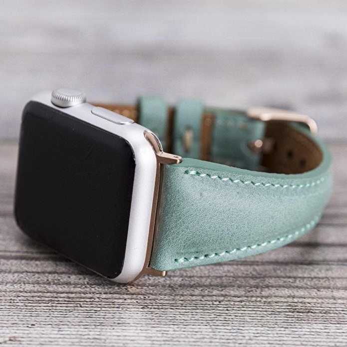 Bloominbag Bloomband Signature Aqua Deri Apple Watch Kordonu(44/45/46/49mm)