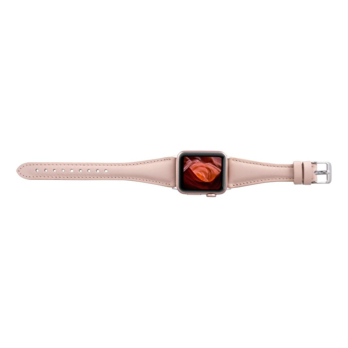 Bloominbag Bloomband Signature Nude Bisque Leather Apple Watch Band - 44/45/46/49mm