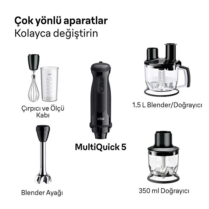 Braun Multiquick Mq50813m 5 El Blender
