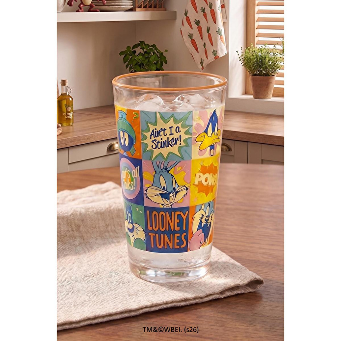 Rakle Looney Tunes 2'li Meşrubat Bardağı Seti 570 Cc