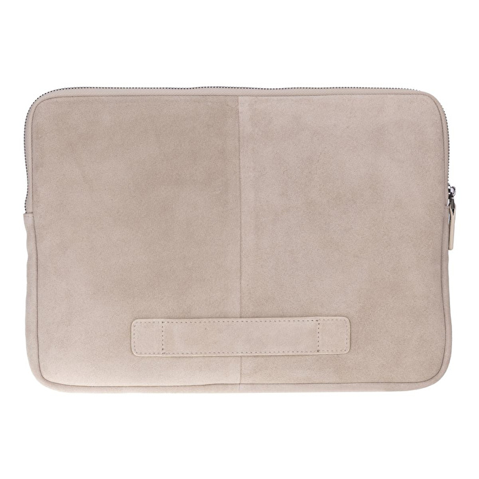 Bloominbag Sand Still Hakiki Süet Deri 13-14 Inç Macbook/laptop Kılıfı