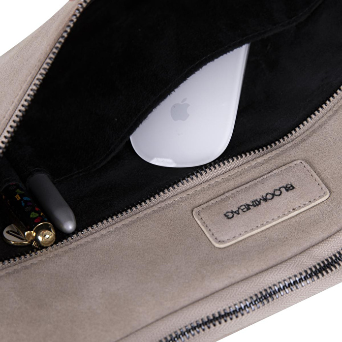 Bloominbag Sand Still Hakiki Süet Deri 13-14 Inç Macbook/laptop Kılıfı
