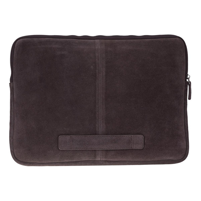 Bloominbag Mocha Still Hakiki Süet Deri 15-16 Inç Macbook/laptop Kılıfı