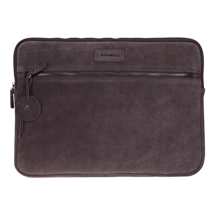 Bloominbag Mocha Still Hakiki Süet Deri 13-14 Inç Macbook/laptop Kılıfı
