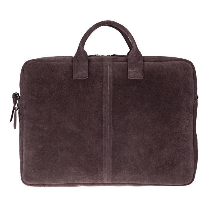 Bloominbag Mocha Still Hakiki Süet Deri 15-16 Inç Macbook/laptop Çantası
