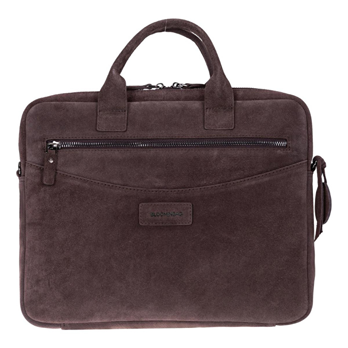 Bloominbag Mocha Still Hakiki Süet Deri 13-14 Inç Macbook/laptop Çantası