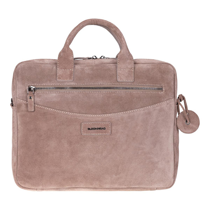 Bloominbag Mist Still Hakiki Süet Deri 13-14 Inç Macbook/laptop Çantası