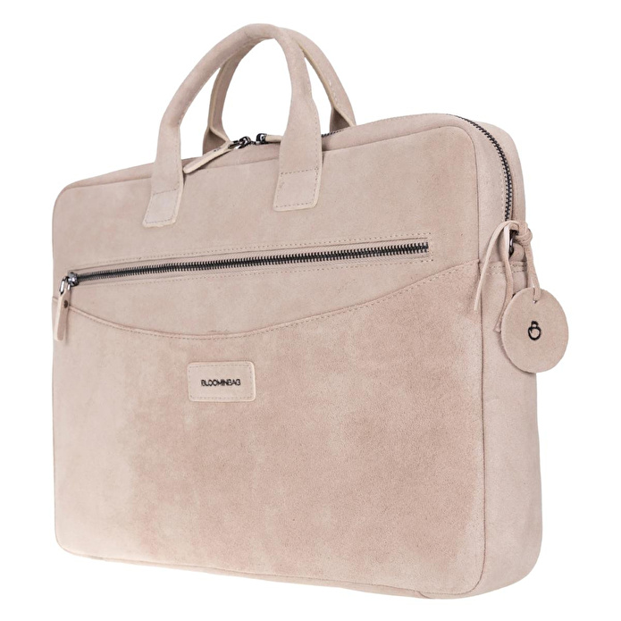 Bloominbag Sand Still Hakiki Süet Deri 15-16 Inç Macbook/laptop Çantası