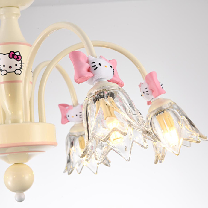 Apliqa Hello Kitty Figürlü 6'lı Çocuk Odası Avize