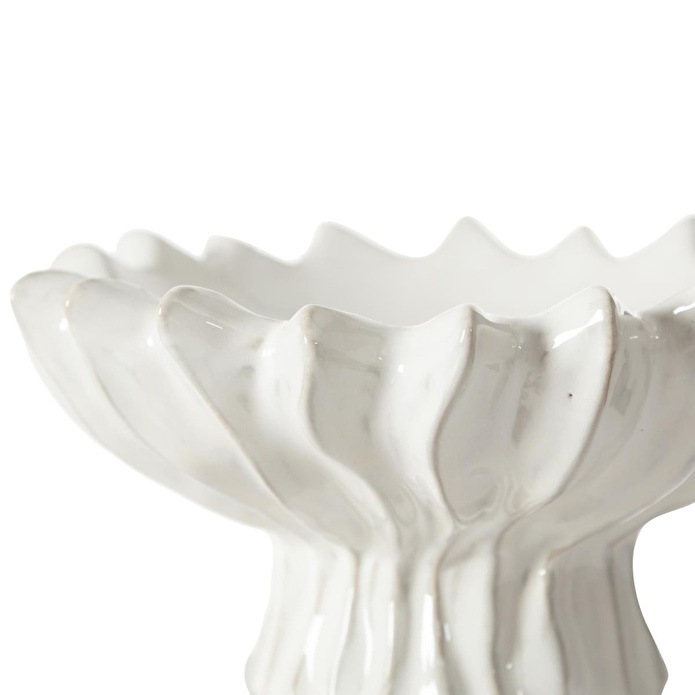 Mudo Home Move Dekorati̇f Kase Beyaz 23cm