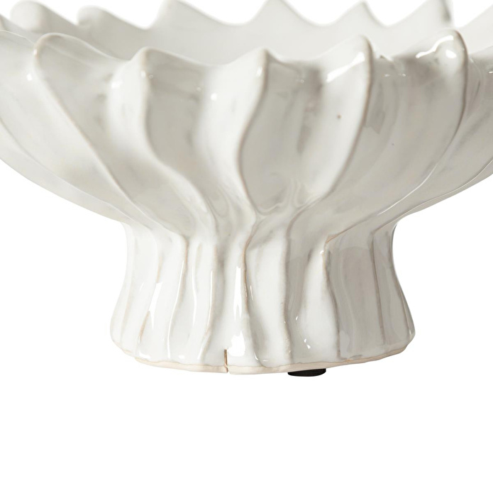 Mudo Home Move Dekorati̇f Kase Beyaz 23cm